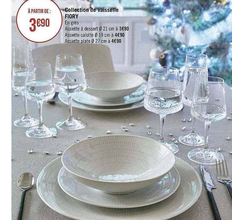 Collection De Vaisselle Fiory