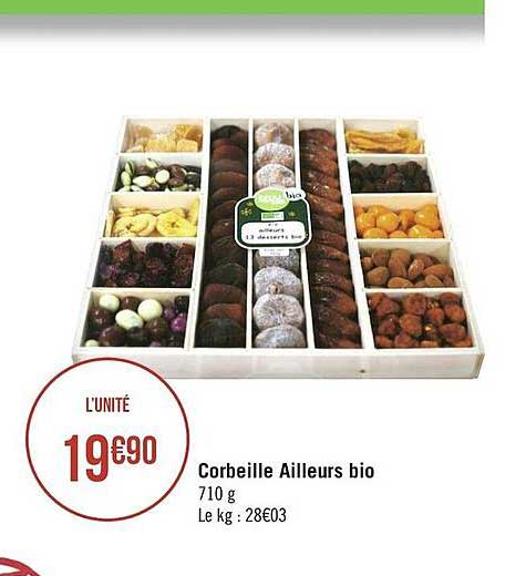 Corbeille Ailleurs Bio