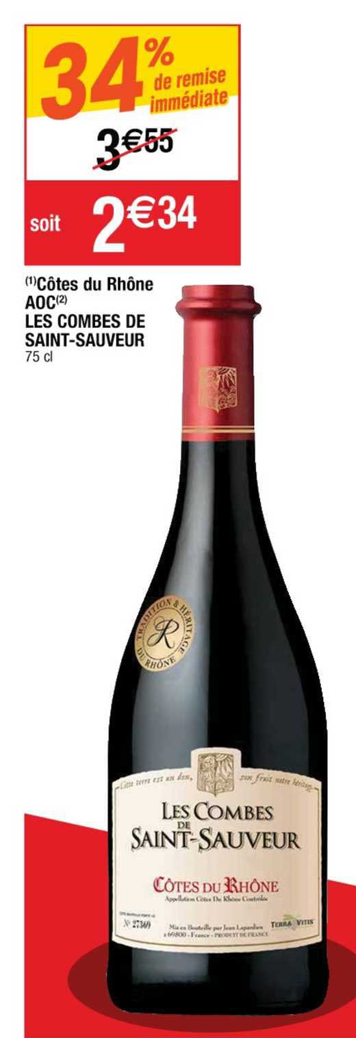 Côtes Du Rhône Aoc Les Combes De Saint-saveur