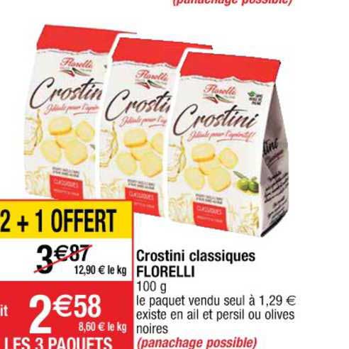 Crostini Classiques Florelli