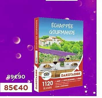 échappée gourmande dakotabox