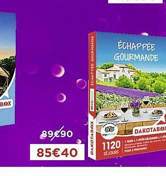 échappée gourmande dakotabox