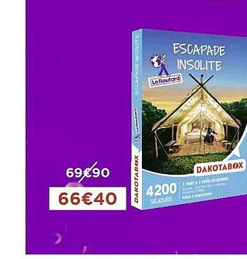 escapade insolite dakotabox