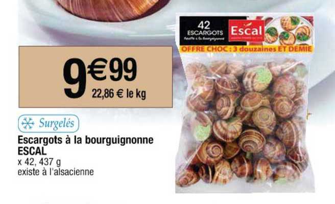 escargots à la bourguignonne escal