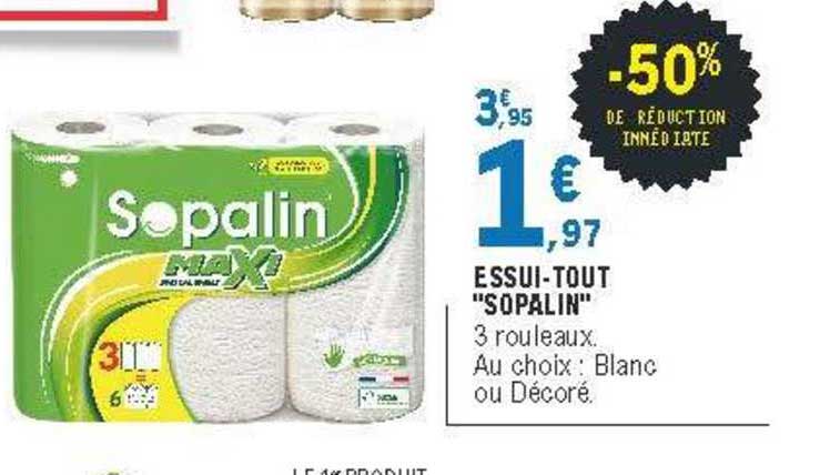 Essui-tout "sopalin"