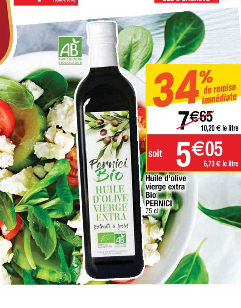 huile d'olive vierge extra bio pernici