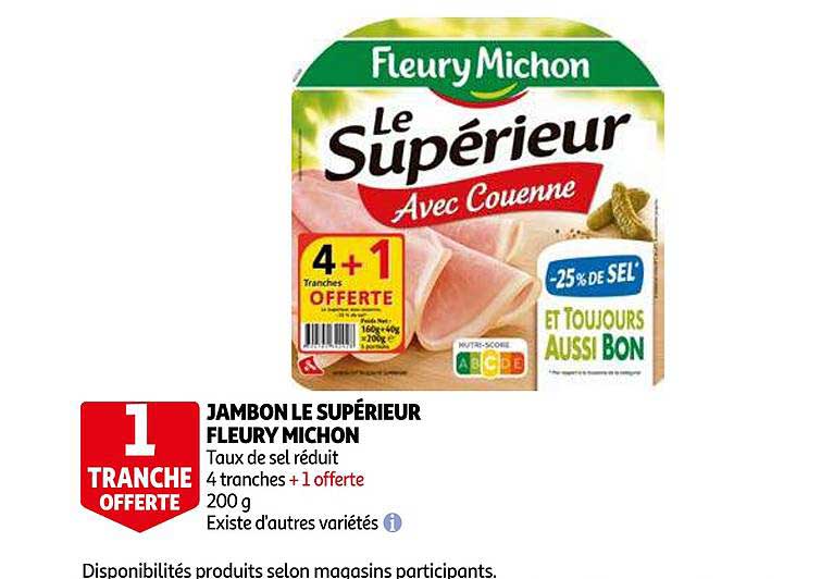 jambon le supérieur fleury michon