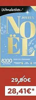 joyeux noël wonderbox