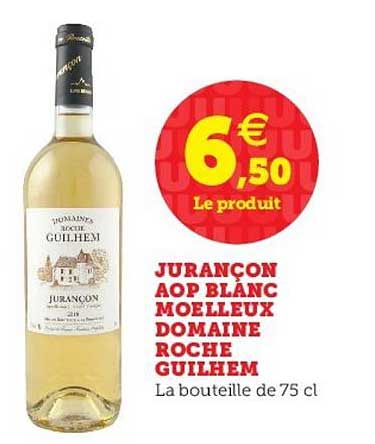 jurançon aop blanc moelleux domaine roche guilhem