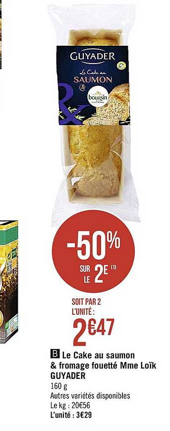 le cake au saumon & fromage fouetté mme loïk guyader