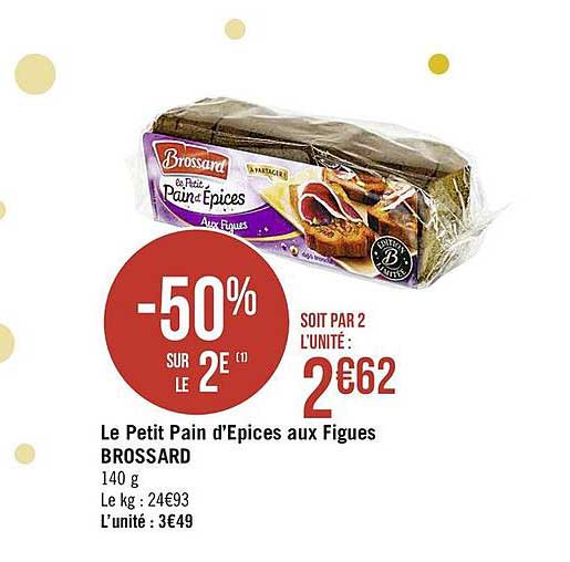 Le Petit Pain D'épices Aux Figues Brossard