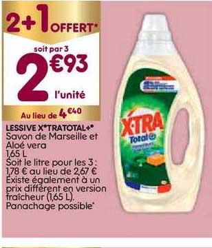 Lessive X-tratotal +