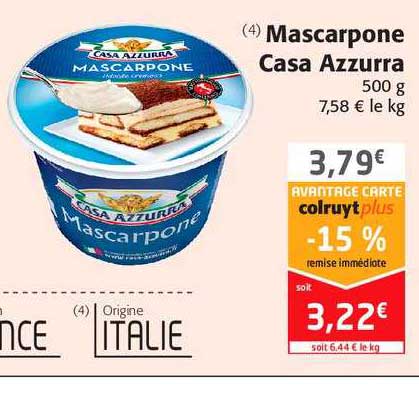 mascarpone casa azzurra