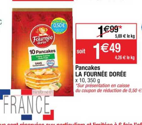 pancakes la fournée dorée