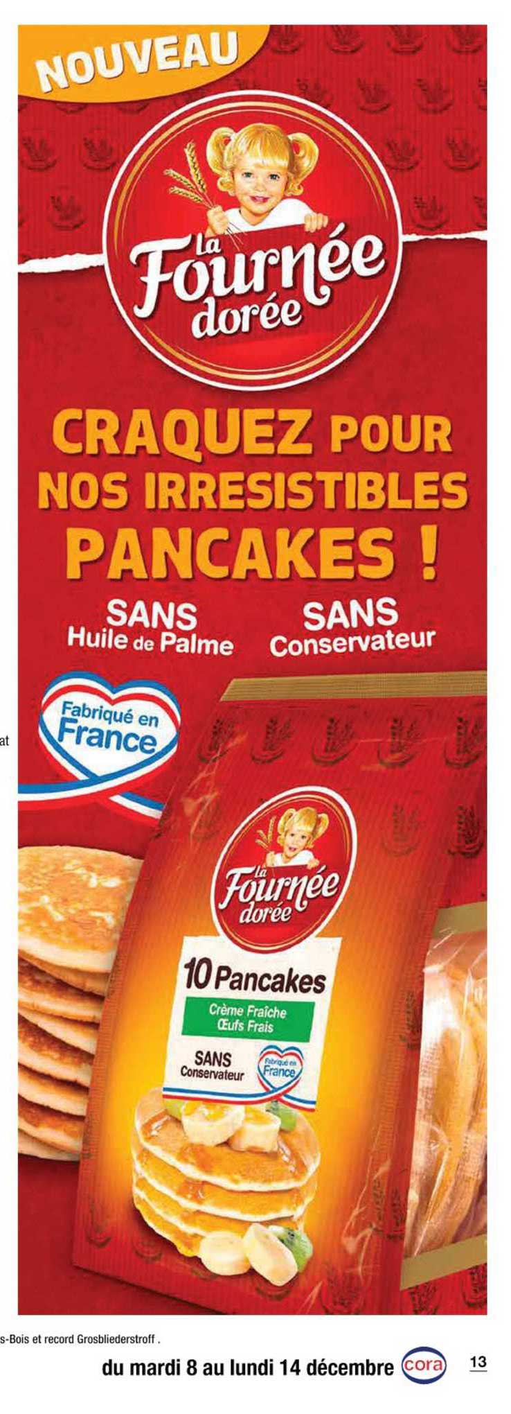 pancakes la fournée dorée