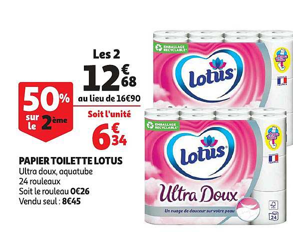 Papier Toilette Lotus