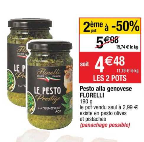 pesto alla genovese florelli