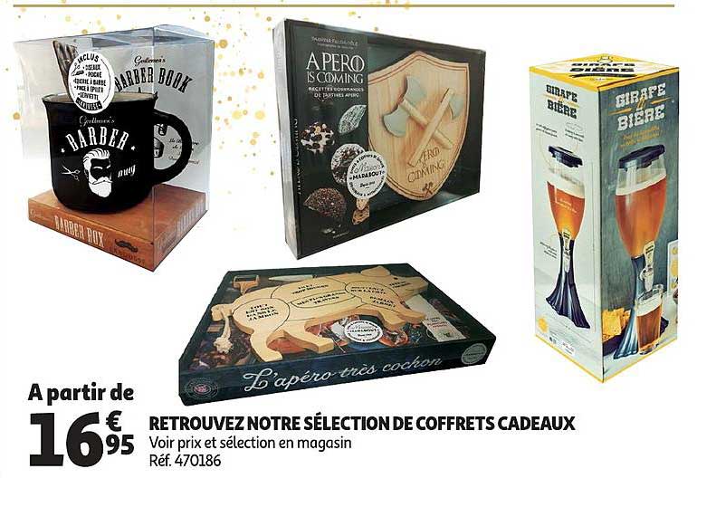 retrouvez notre sélection de coffrets cadeau