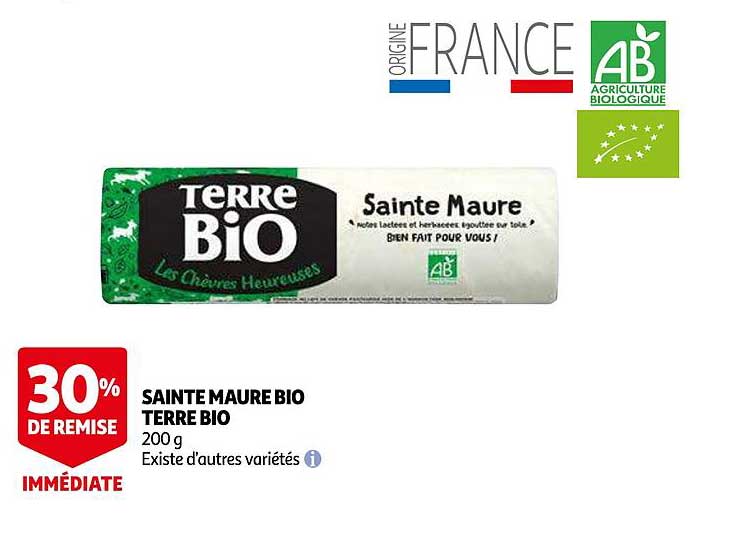 sainte maure bio terre bio