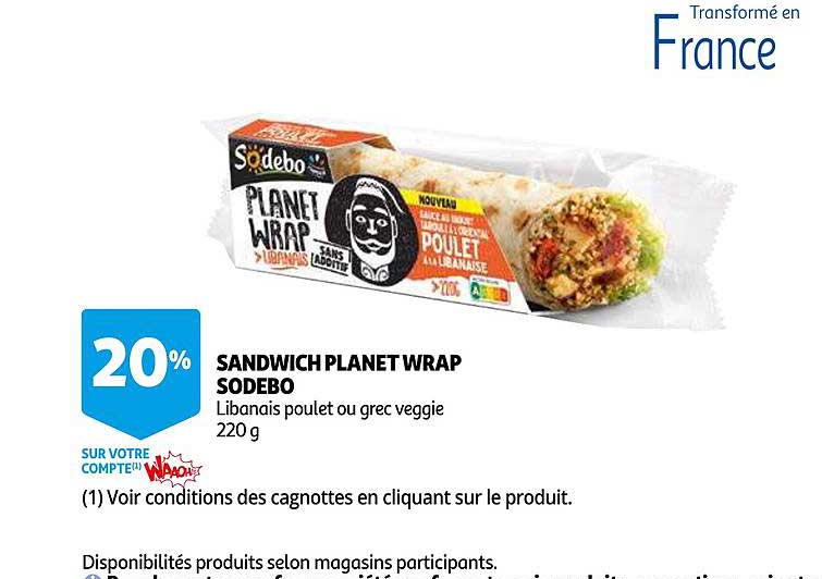 sandwich planet wrap sodebo