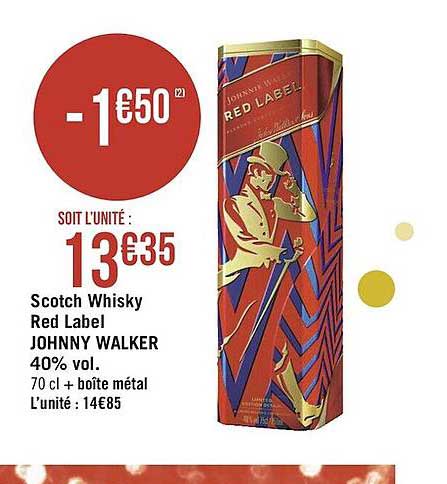scotch whisky red label johnny walker