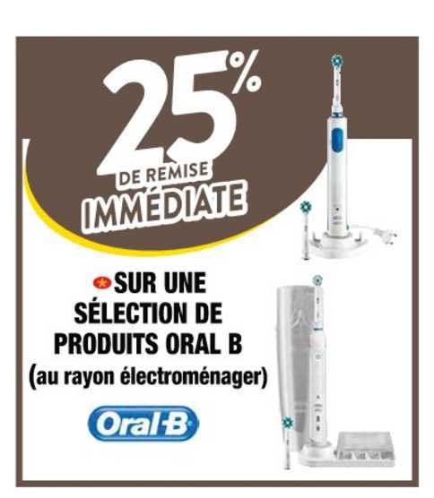 sélection de produits oral b