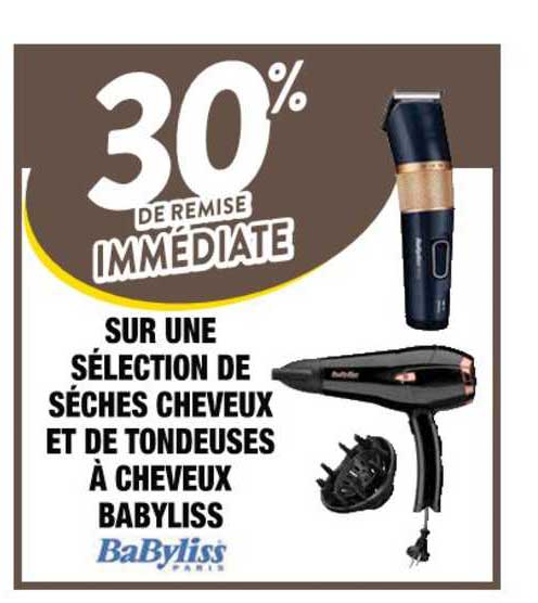 Sélection De Sèches Cheveux Et De Tondeuses à Cheveux Babyliss