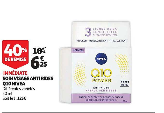 soin visage anti rides q10 nivea