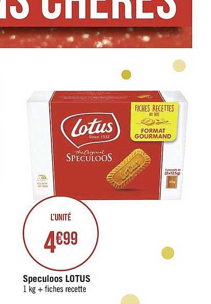 Speculoos Lotus