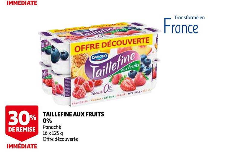 taillefine aux fruits danone