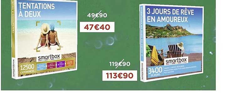 Tentations à Deux, 3 Jours De Rêve En Amoureux Smartbox