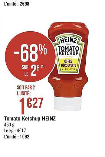 tomato ketchup heinz