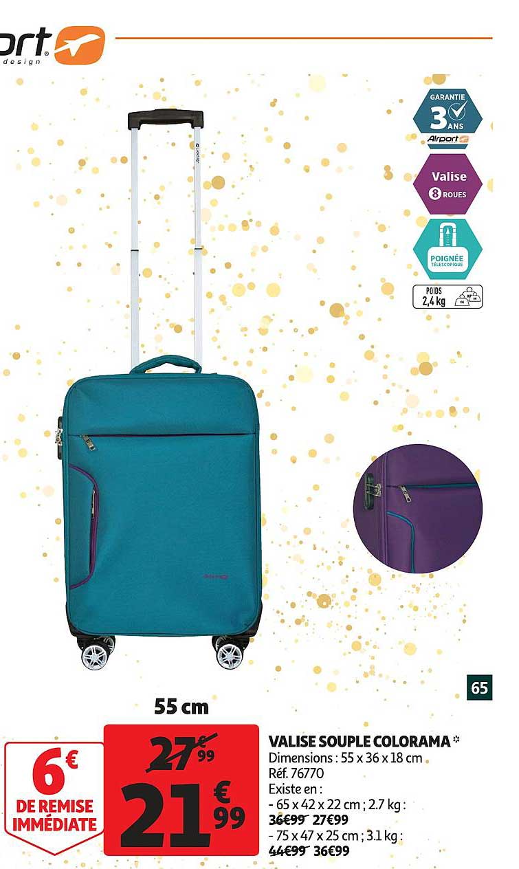 Valise Souple Colorama