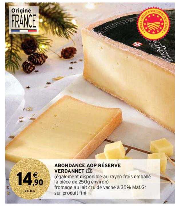 Abondance Aop Réserve Verdannet