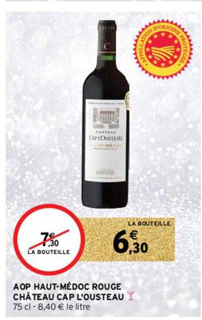 aop haut-médoc rouge château cap l'ousteau