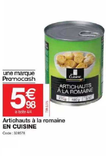 Artichauts à La Romaine En Cuisine