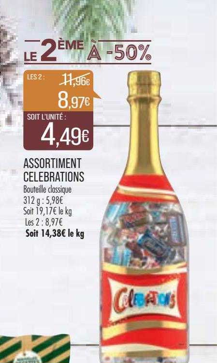 Assortiment Célébrations