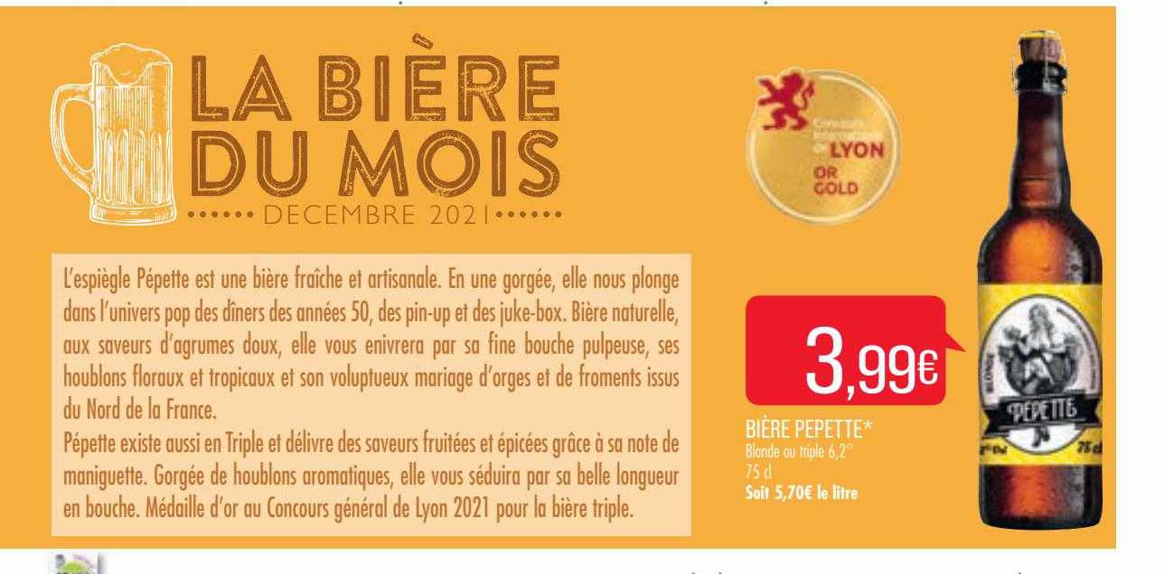 bière pepette