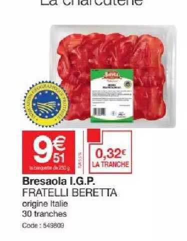 bresaola i.g.p. fratelli beretta
