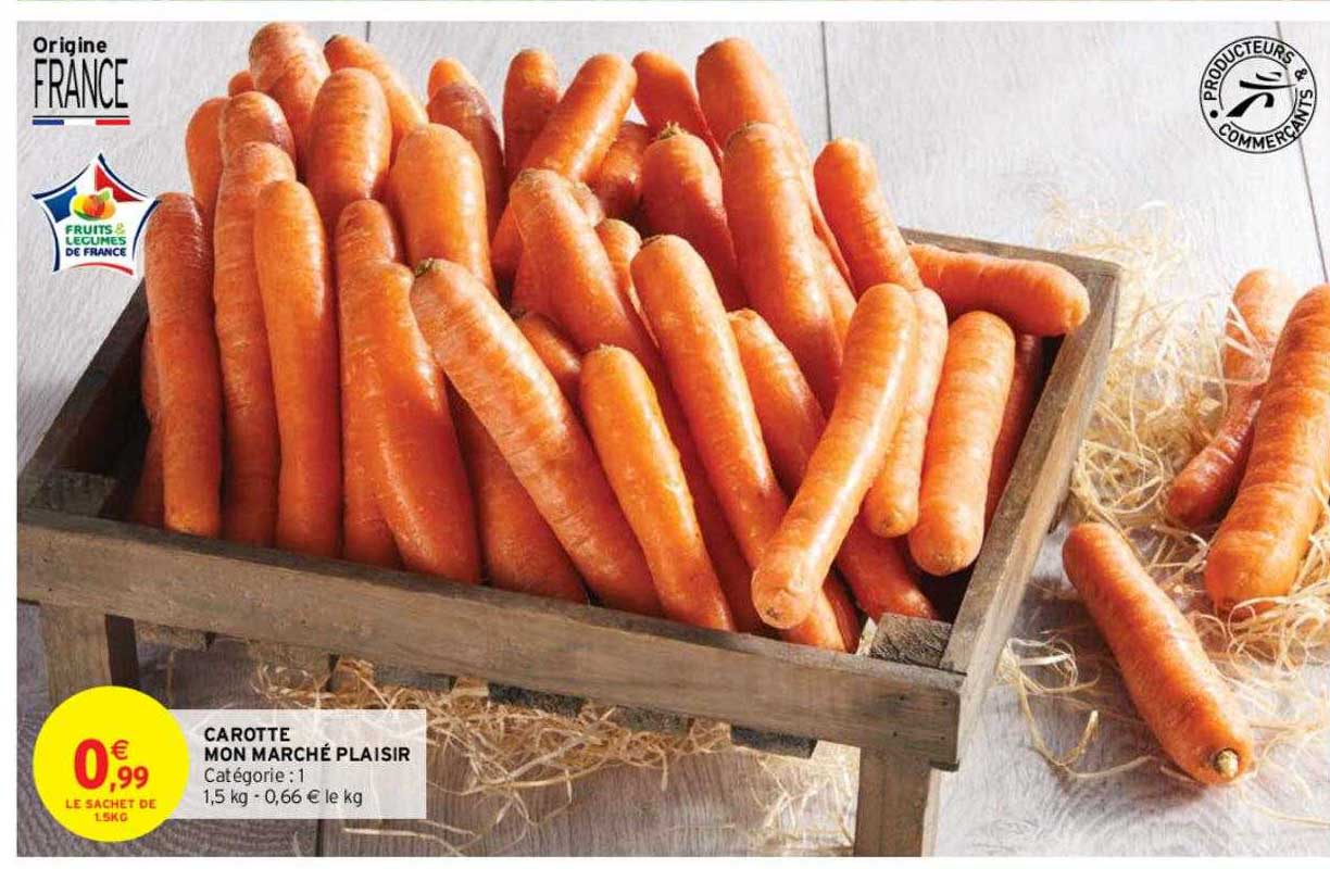 carotte mon marché plaisir