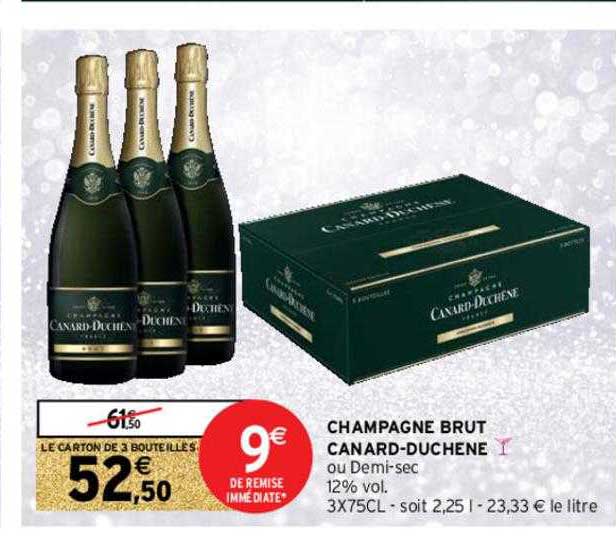 champagne brut canard-duchêne