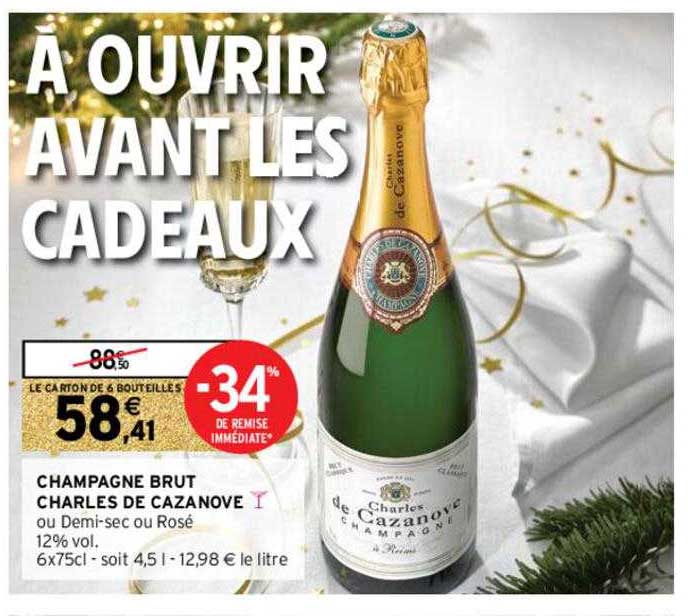 Champagne Brut Charles De Cazanove