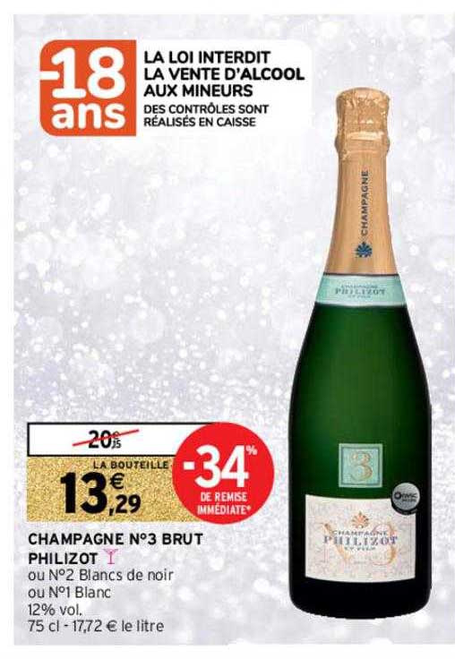 champagne n° 3 brut philizot