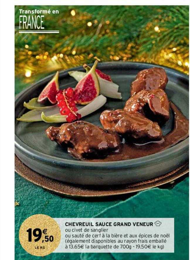 chevreuil sauce grand veneur