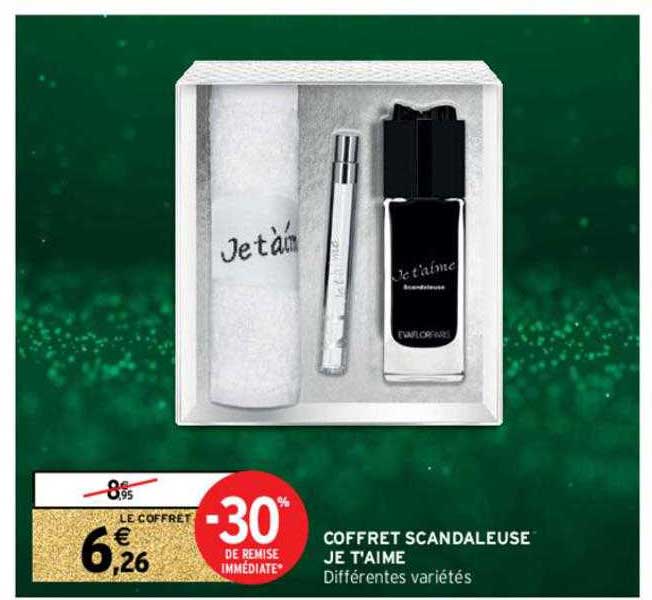 coffret scandaleuse je t'aime