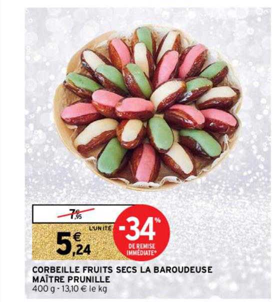 corbeille fruits secs la baroudeuse maître prunille