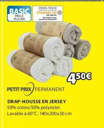 drap-housse en jersey
