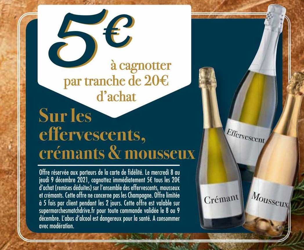 Effervescents, Crémants & Mousseux