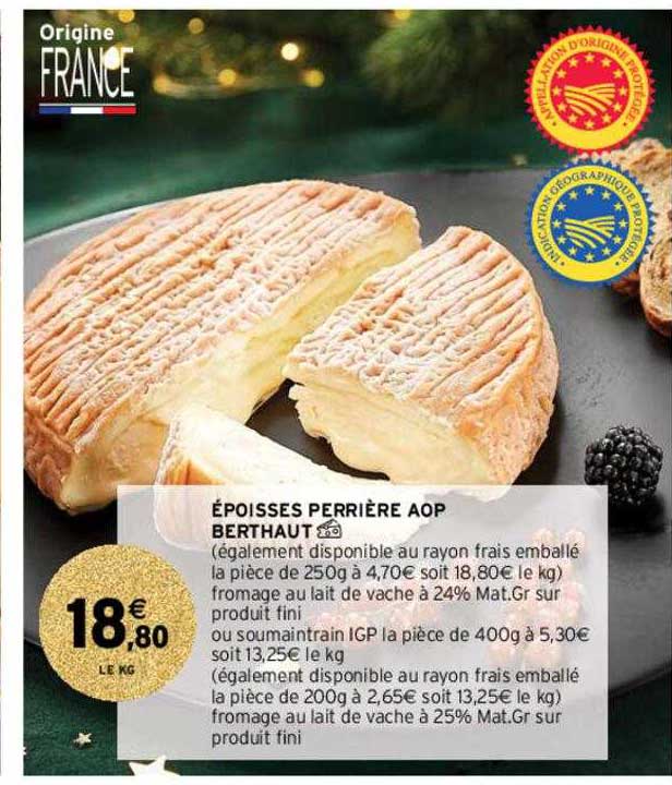 époisses perrière aop berthaut