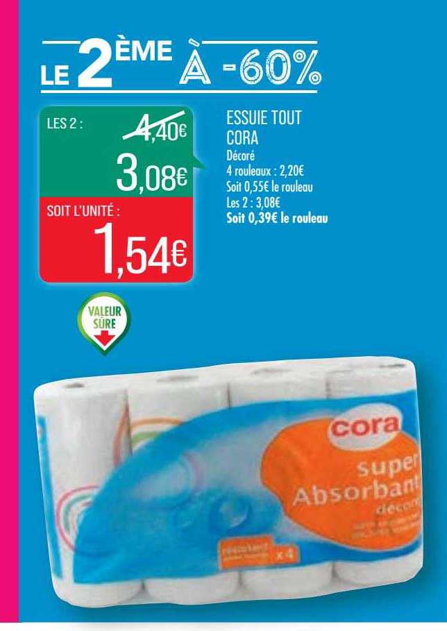 essuie tout cora